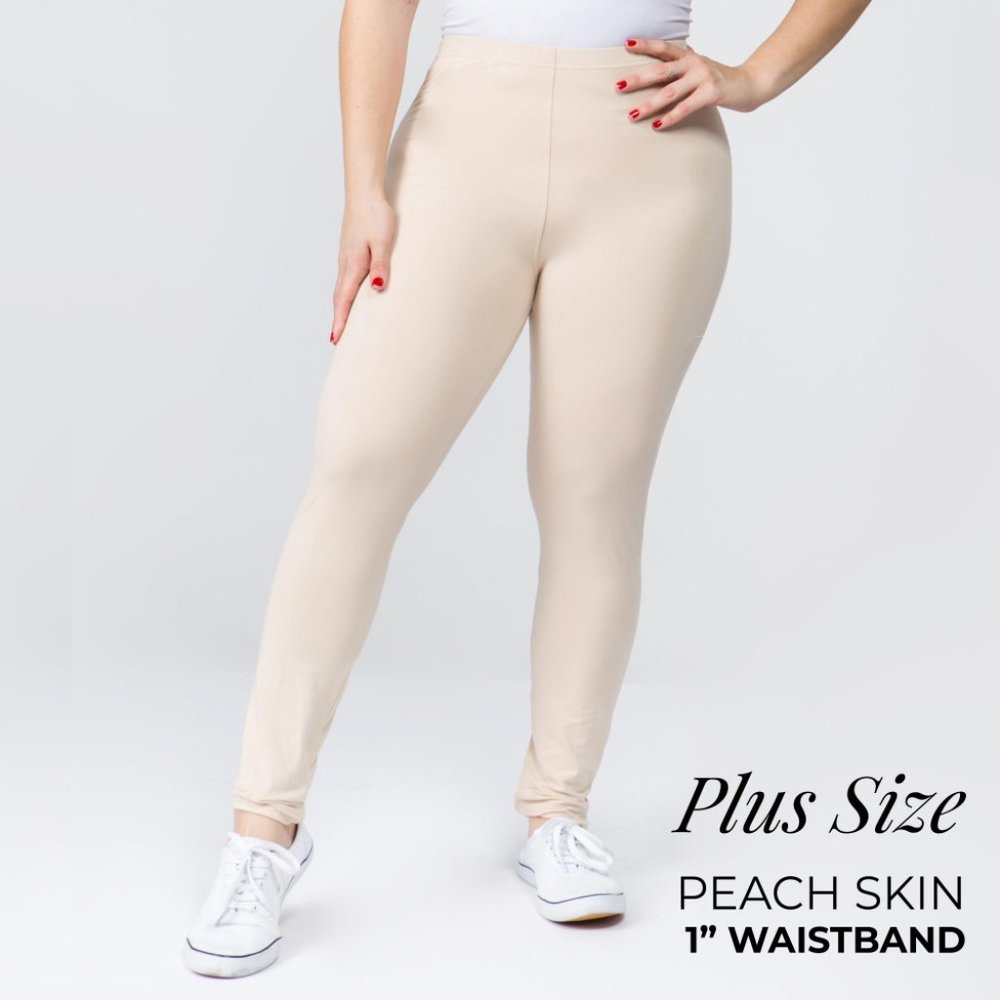 * NWT BOUTIQUE KHAKI LEGGINGS (ACTUAL COLOR in PICS)  PLUS SIZE  14 - 20